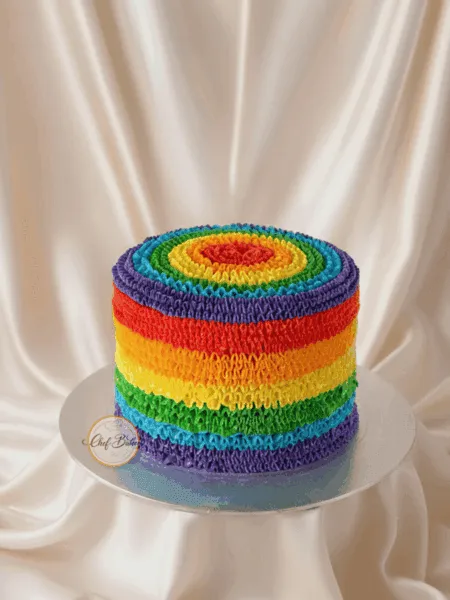 Rainbow Theme Cake