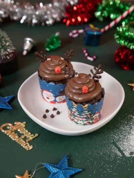 Reindeer Cupcake
