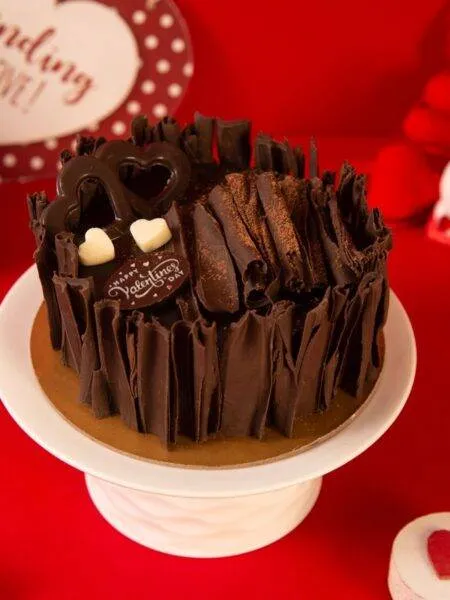 Valentine Death By Chocolate Cake