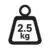 2.5Kg
