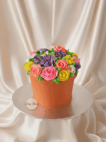 Flower Vase Cake