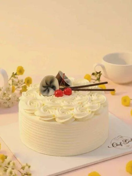 French Vanilla Bourbon Cake