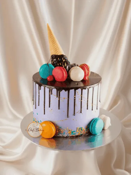 Melting Cornetto Cake