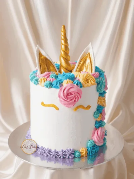 Unicorn Shape Cake