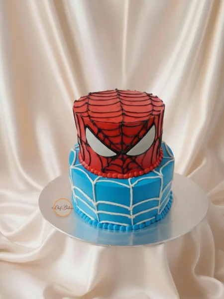Spider-Man Theme Cake