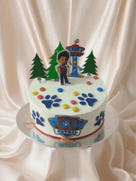 Paw Patrol Birthday Cake with Ryder